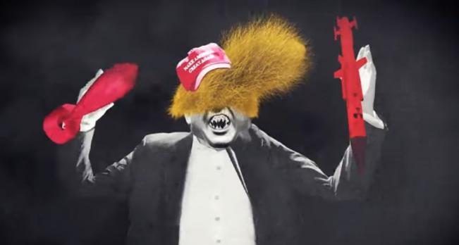 Green Day ataca a Trump con nuevo videoclip