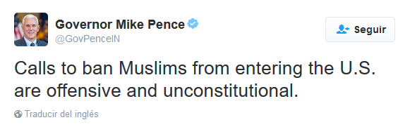 J.K. Rowling arremete contra Mike Pence con referencia bíblica - tuit-pence-jk