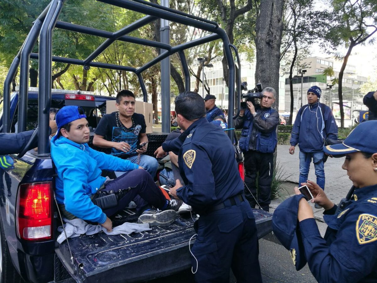 Detienen a nueve por ataque a Turibús
