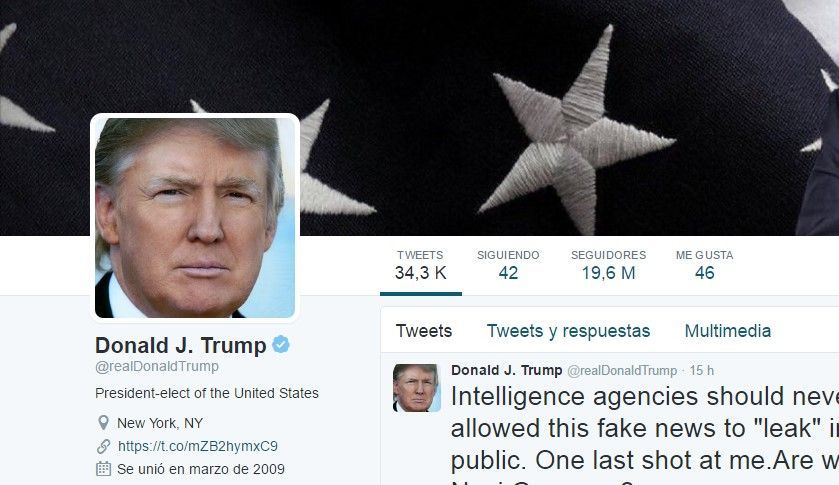 La app que avisa cuando Trump tuitea sobre empresas - twitter-Donald-Trump