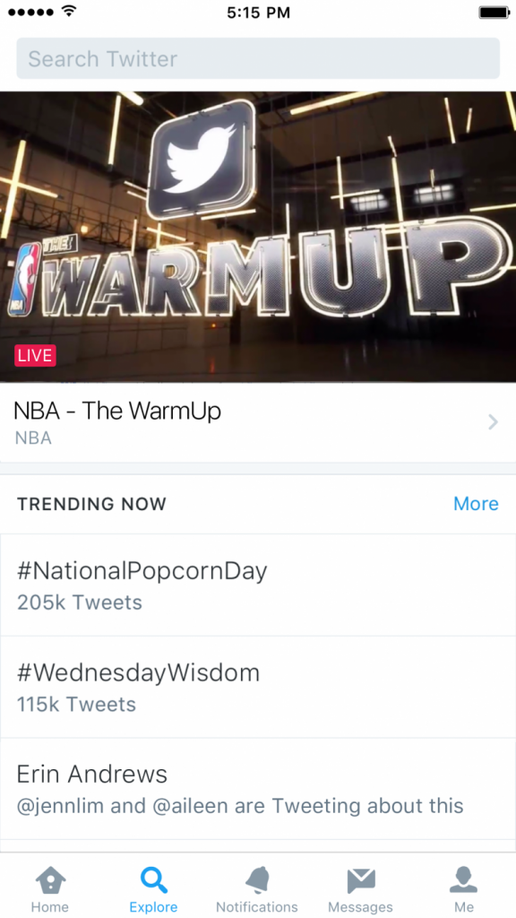 Twitter añadirá botón de 'Explorar' en app - twitter-explora-1-576x1024