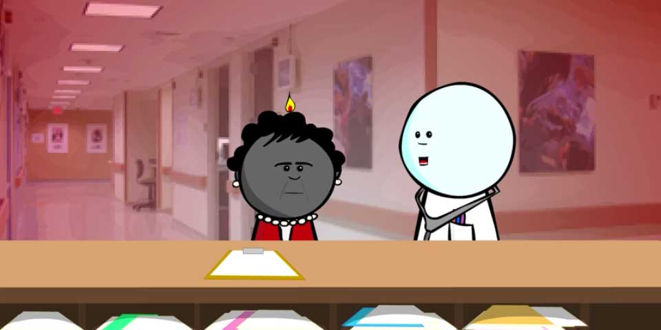 Unidad de Quemados. Carmen Salinas