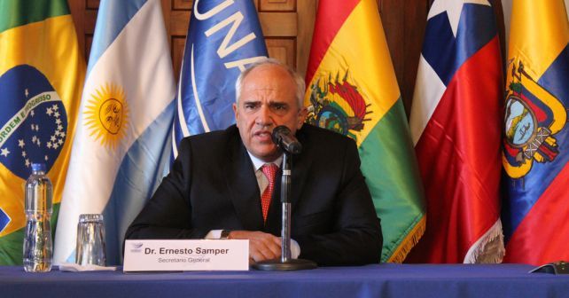 Evo Morales llama a México "mirar más al sur" - unasur-samper