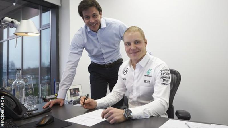 Valtteri Bottas llega a Mercedes y Felipe Massa regresa a Williams - valtteri-bottas