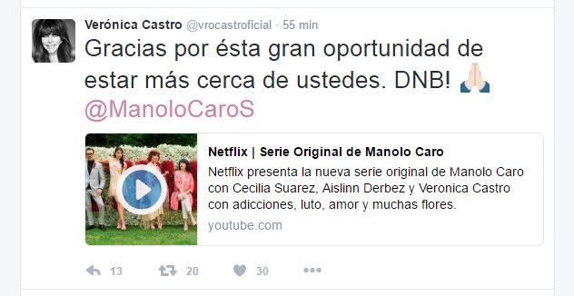 Verónica Castro protagonizará serie de Netflix - vero-castro