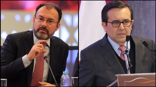 Videgaray y Guajardo se reunirán con secretarios de Estados Unidos