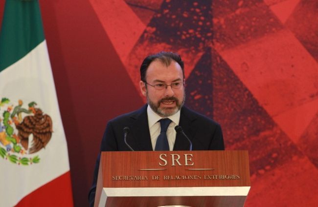 Videgaray acuerda reunión con el secretario de Estado de EE.UU.