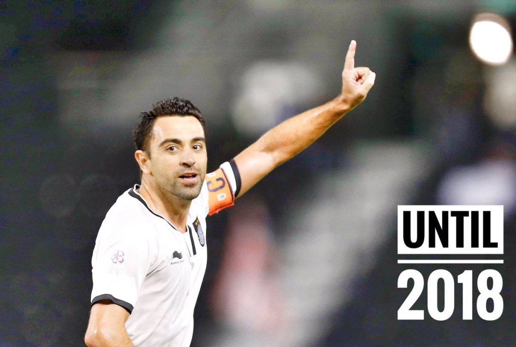 Xavi renueva contrato con el Al Sadd hasta 2018 - xavi-contrato-al-sadd-1024x689