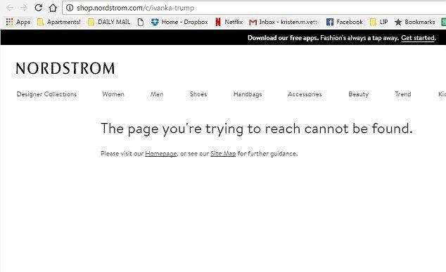 Nordstrom dejará de vender ropa de Ivanka Trump - 01-1