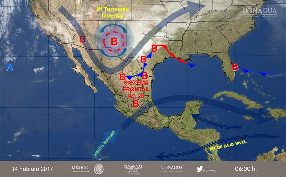 Posible caída de nieve o aguanieve en el norte del país - 1402-2