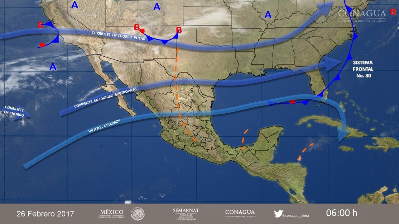 Ambiente cálido y seco prevalecerá en gran parte del país - 2602-2