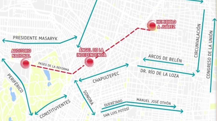 Alertan por marcha de este domingo en la Ciudad de México