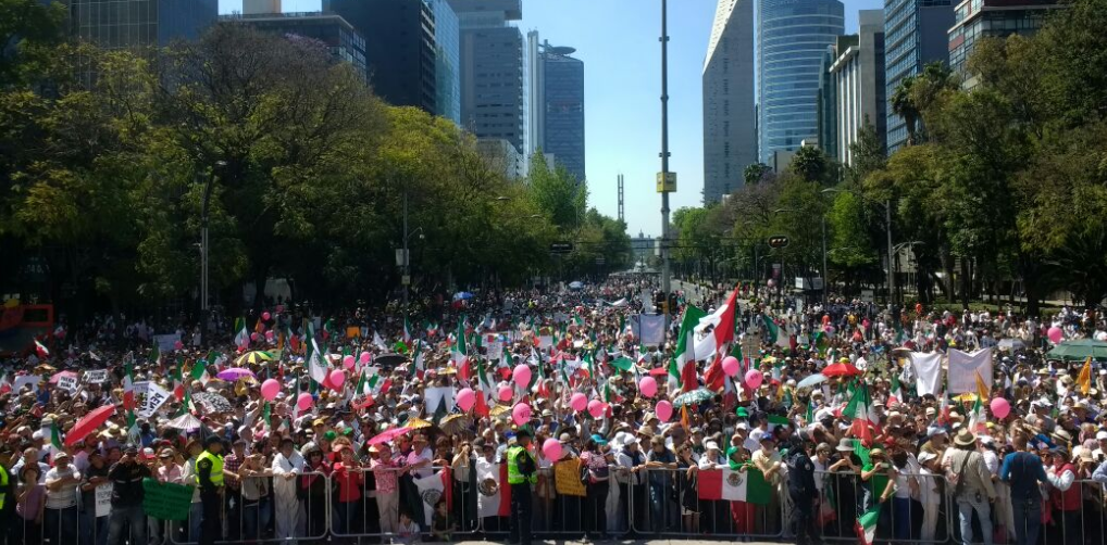 Marcha México contra Trump Marcha México contra Trump