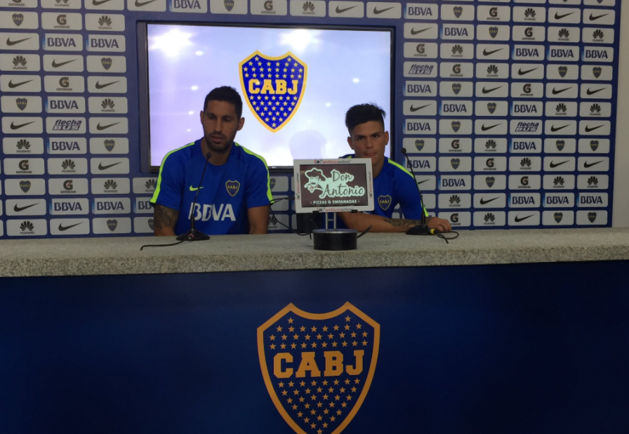 Video: jugadores de Boca llegan a los golpes en entrenamiento - Captura-de-pantalla-2017-02-14-a-las-12.03.50