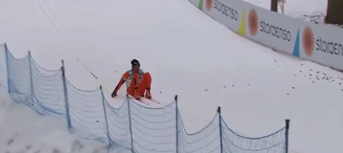 Competidor de Mundial de Esquí no conocía la nieve
