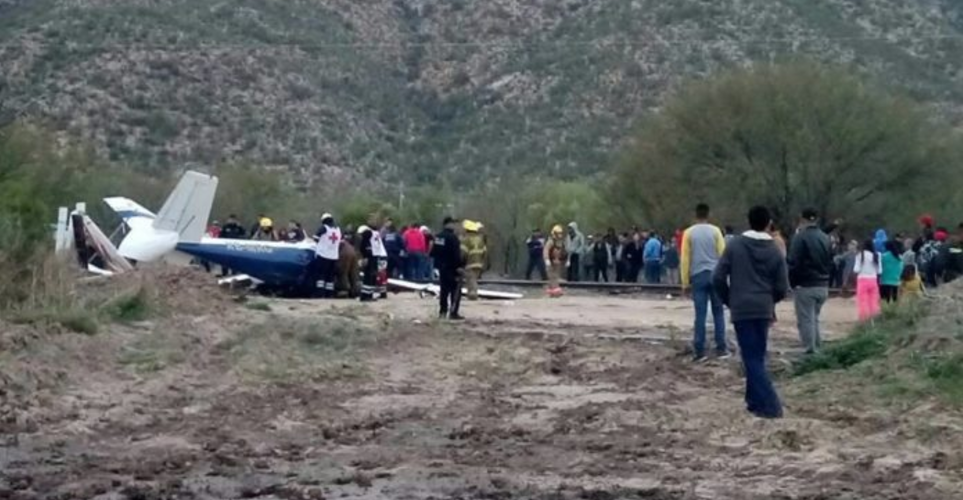 Accidente aéreo en Sonora deja cuatro muertos