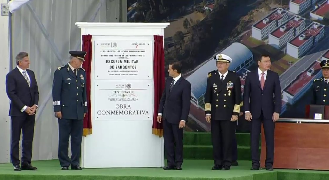 "Inadmisibles descalificaciones contra las Fuerzas Armadas": Peña Nieto - EJERCITO