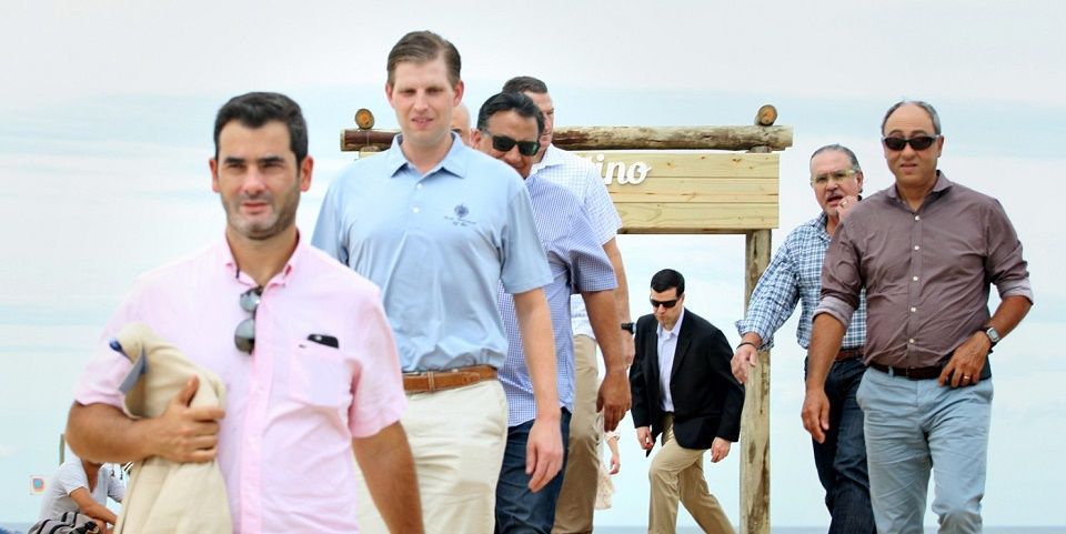 Eric Trump hizo viaje de negocios con recursos públicos