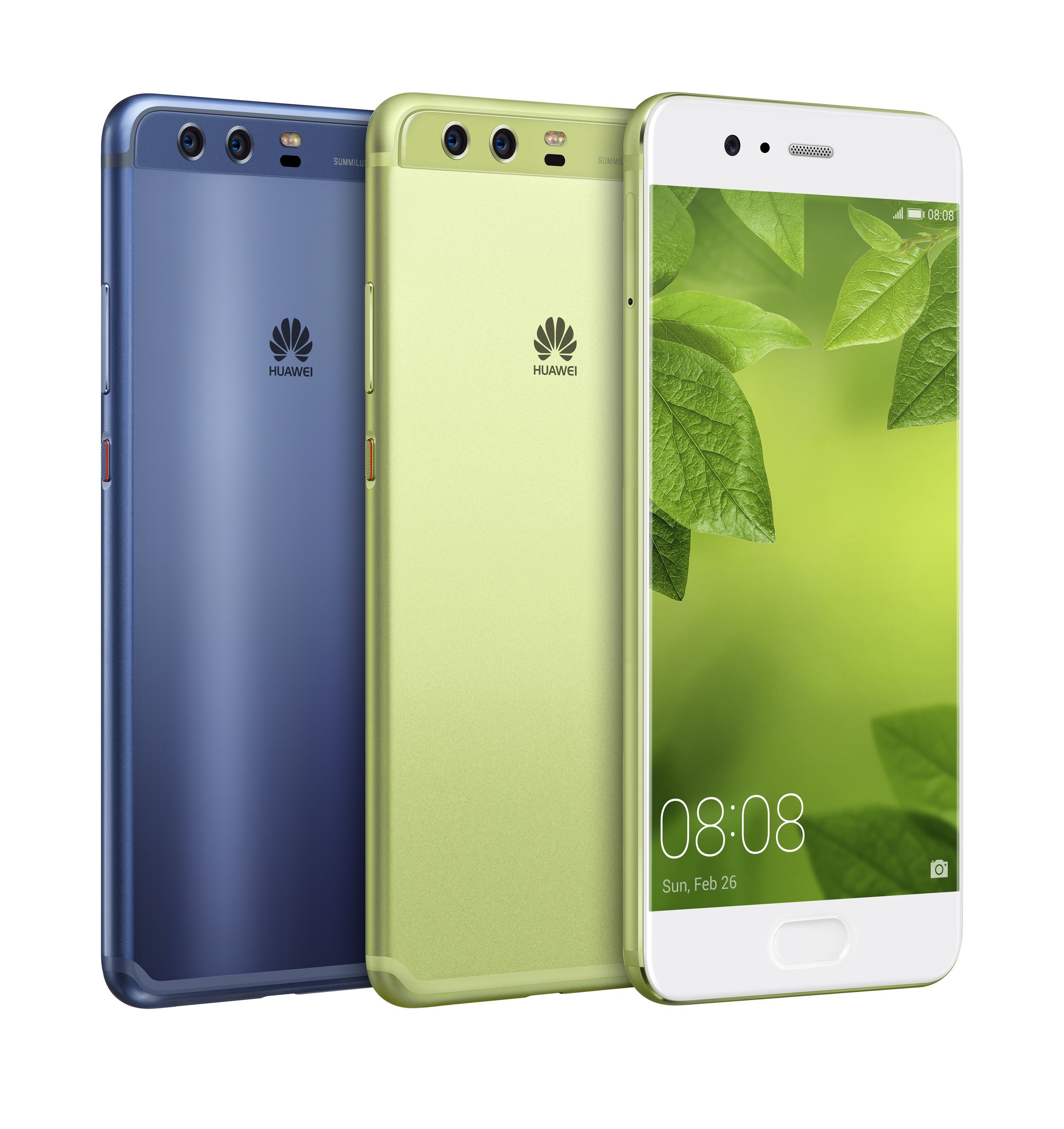 Huawei presenta sus nuevos smartphones P10 y P10 Plus - HUAWEI-P10-Greenery-and-Dazzling-Blue-1