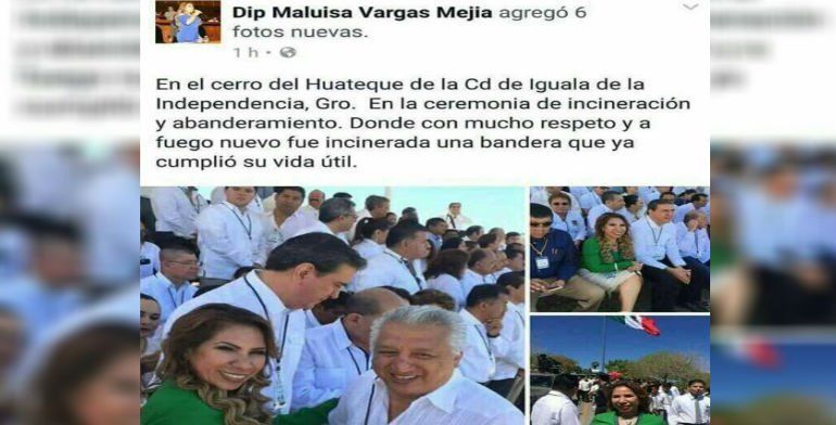 Diputada se equivoca y cambia nombre de cerro de Iguala Diputada se equivoca y cambia nombre de cerro de Iguala