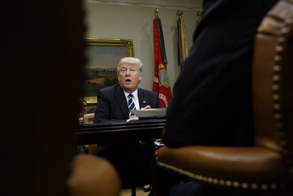 El primer mes de la presidencia de Trump entre tuits y provocaciones - SOP-AP-SPANA-SPAN-DC-_Medi-10-1024x683