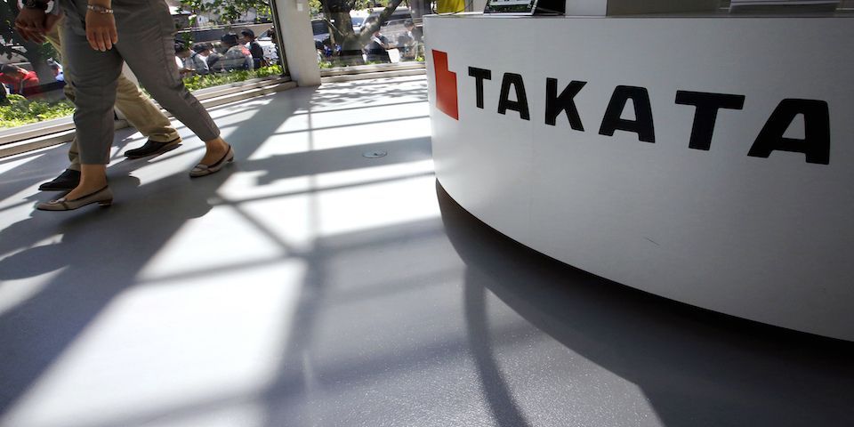 Takata se declara culpable en juicio