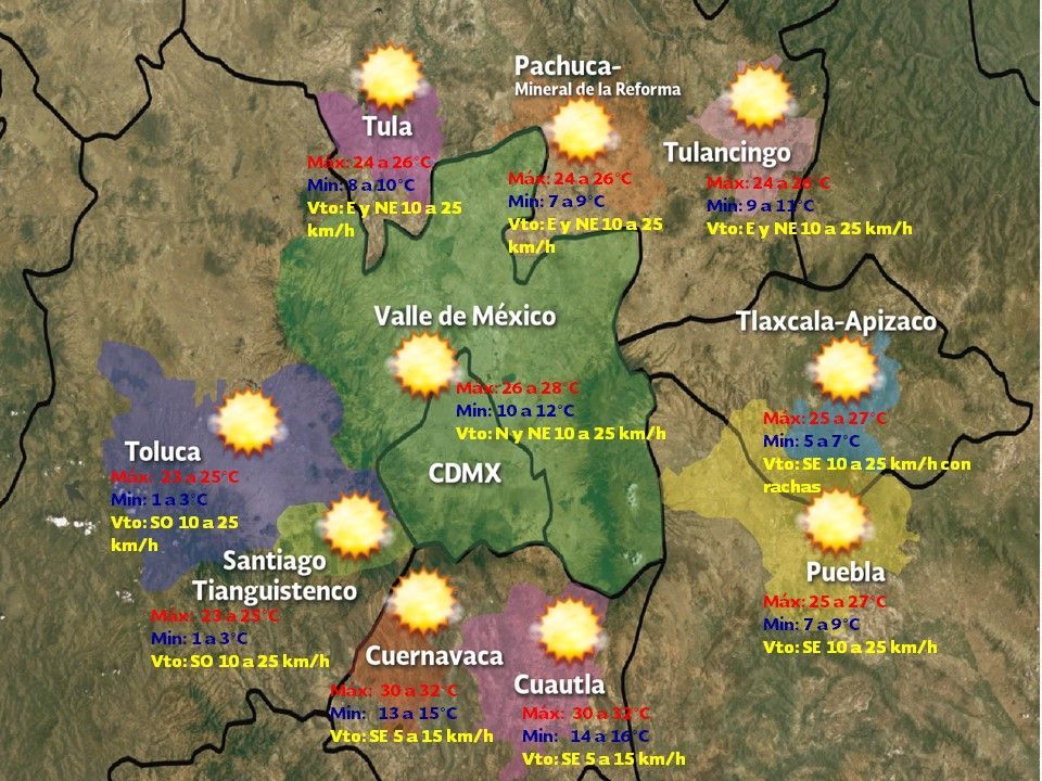 Frente frío 32 generará nevadas en el norte del país - VDM-2802