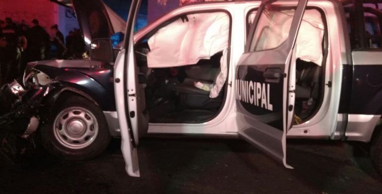 Choque de patrullas deja tres muertos en Zapopan