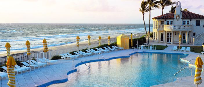 Conoce Mar-a-Lago, el club exclusivo de Donald Trump - alberca