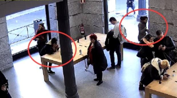 Detienen banda que robaba iPhones a mordidas en tiendas de Apple - apple