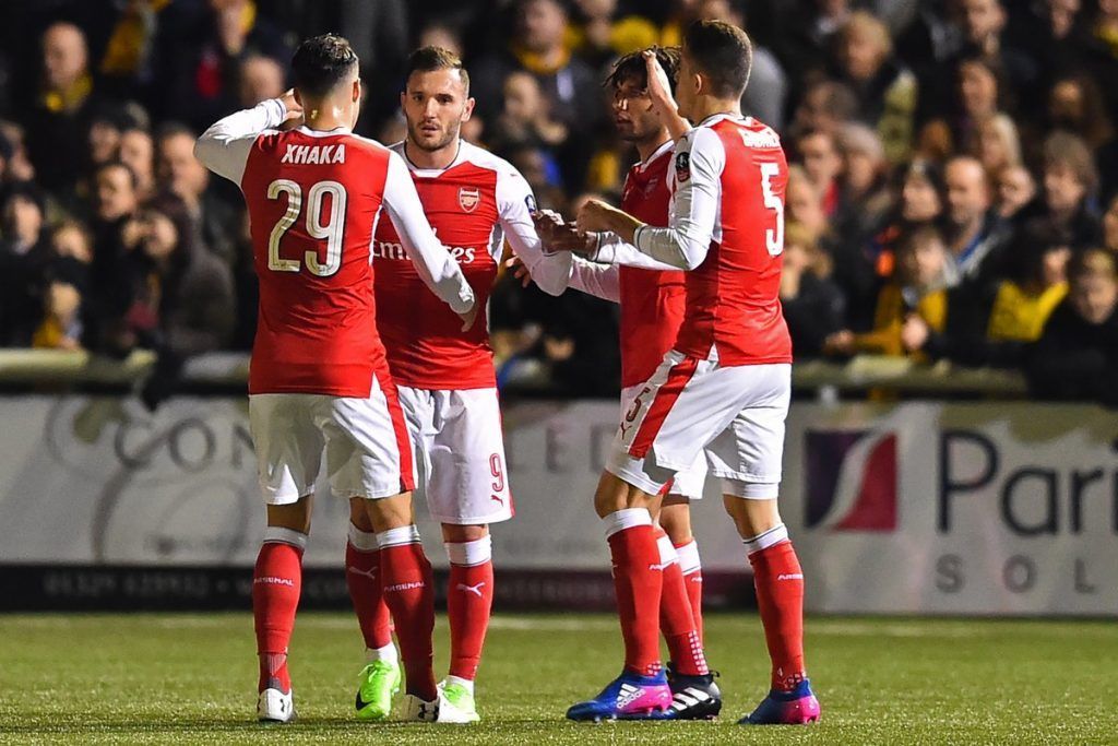 Arsenal avanza a cuartos de final de la FA Cup - arsenal-sutton-2-1024x683
