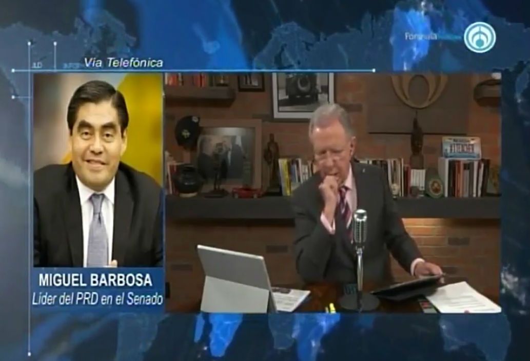 “Voy con AMLO y no buscaré ningún cargo público”: Barbosa
