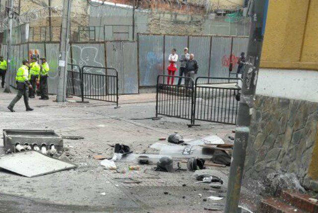 Explosión en Bogotá deja 40 heridos