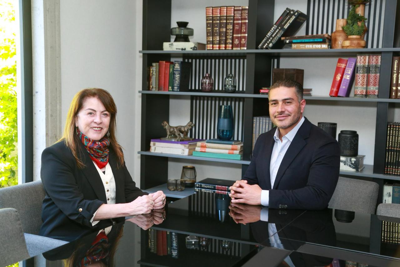Se reúnen Margarita González Saravia y Omar García Harfuch; abordan temas de seguridad en Morelos
