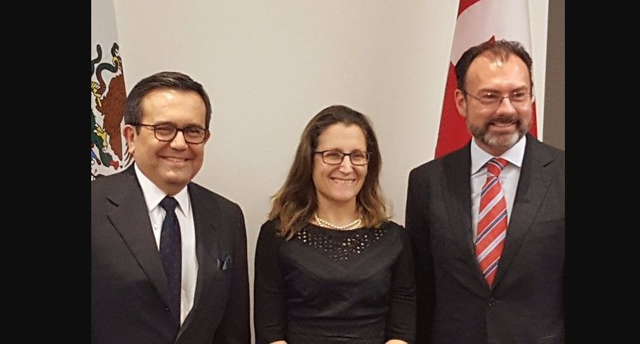Videgaray no duda del respaldo de Canadá a México