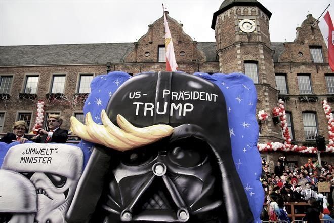 Arremeten contra Trump en carnaval alemán
