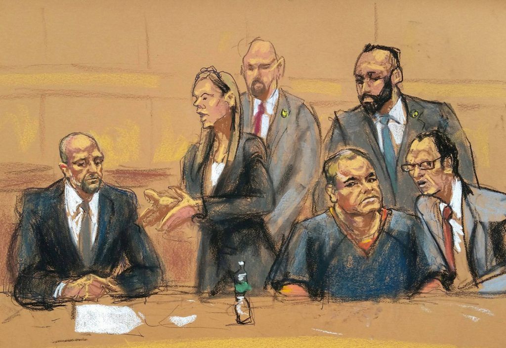 Abogados se quejan por condiciones carcelarias de El Chapo - chapo-corte-ny-reuters-1024x704