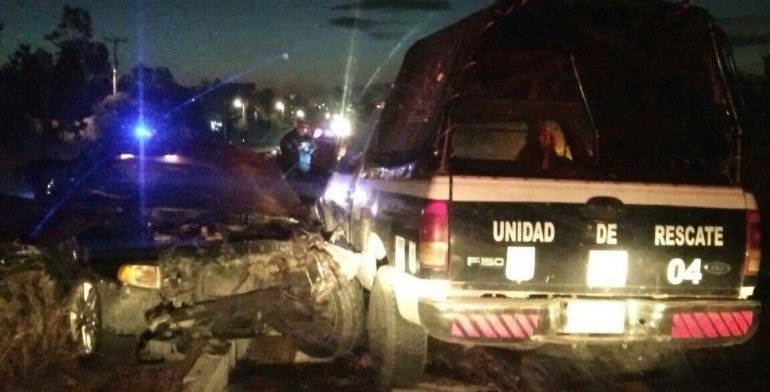 Choque deja tres lesionados en Tlaxcala