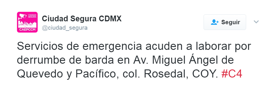 Derrumbe en Coyoacán deja dos muertos - ciudad