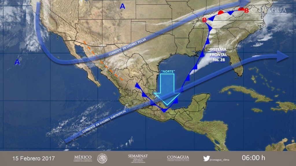 Pronostican frío y caída de nieve en el norte del país - clima-15-feb-1024x576