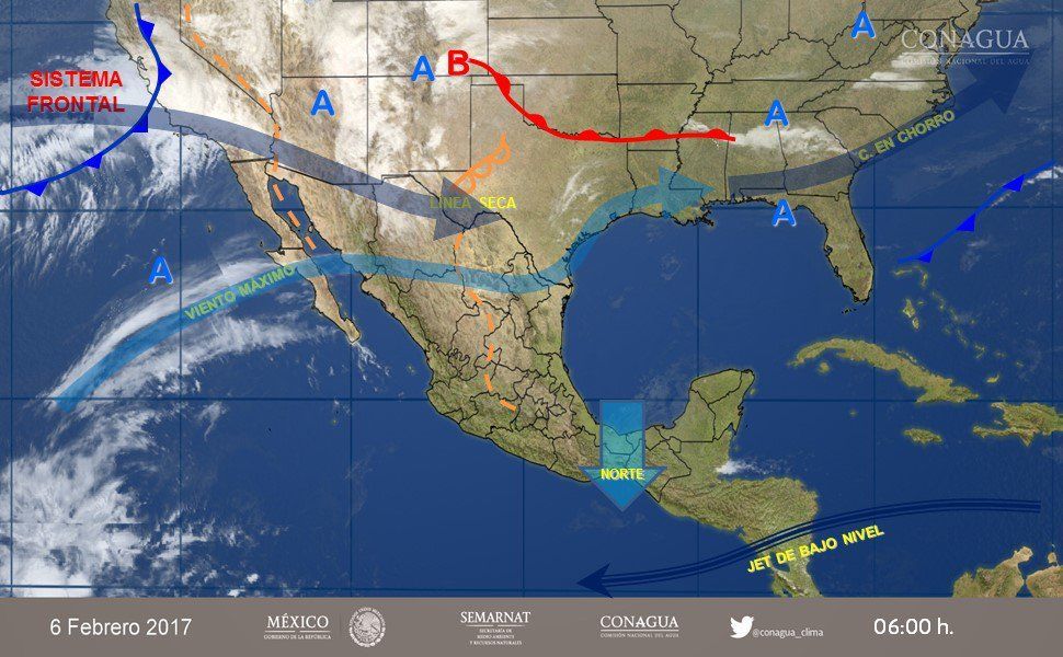 Prevén aumento de temperaturas en gran parte del país - clima-6-feb