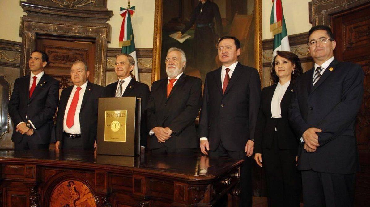 Asamblea recibirá Constitución de la Ciudad de México el miércoles