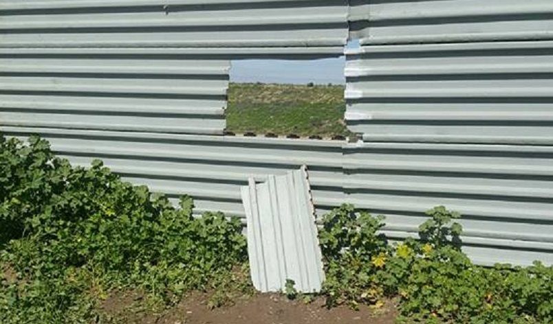 Detienen a sujeto que cortó valla fronteriza en Tijuana