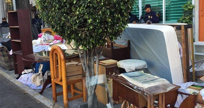 Desalojan departamento en la colonia Narvarte