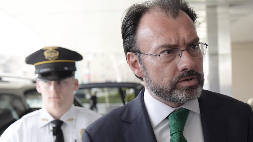 Videgaray afirma que no modificó discurso de Trump y que lo vio por TV - descarga-1-1-1024x576