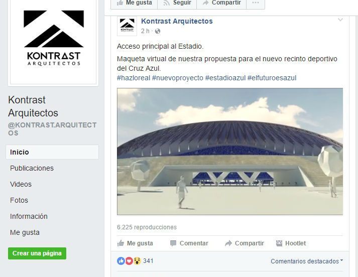 Cruz Azul niega construcción de nuevo estadio - estadio-cruz-azul-proyecto-kontrast-2