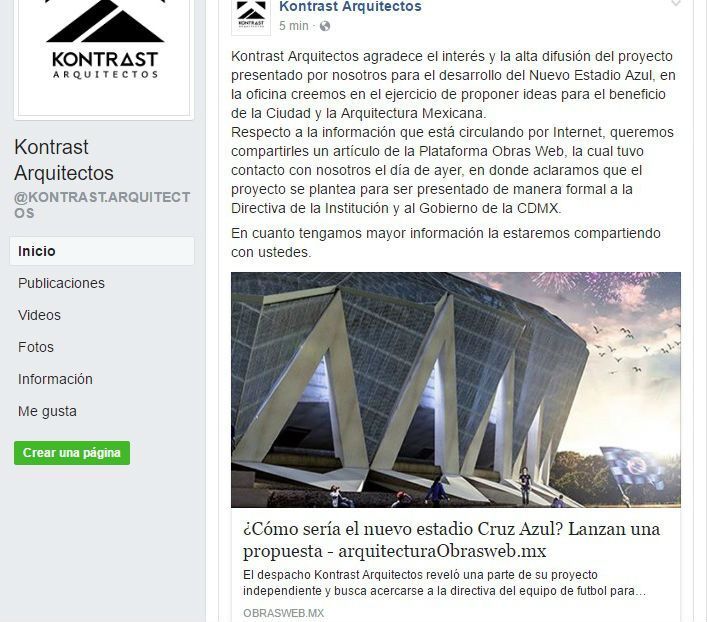 Cruz Azul niega construcción de nuevo estadio - estadio-cruz-azul-proyecto-kontrast