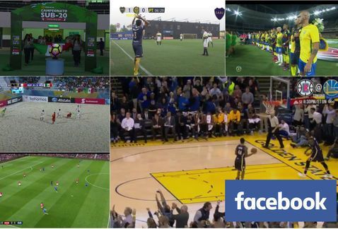 Facebook prevé más transmisiones deportivas - fb-deportes