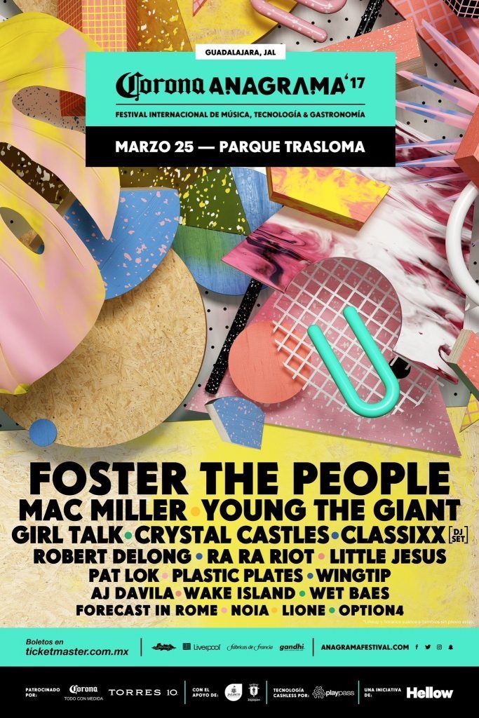 Crystal Castles y Foster the people encabezan cartel del Festival Anagrama - festival-anagrama-683x1024