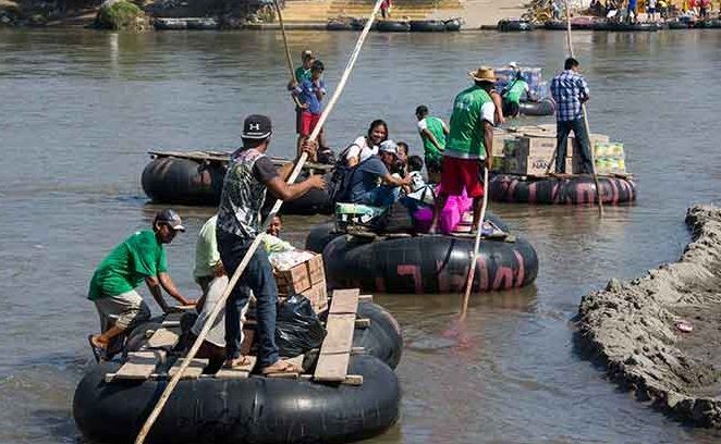 Guatemaltecos atraviesan México en busca del sueño americano
